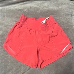 lululemon hotty hot high-rise lined short 4”